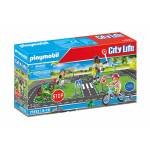 Playmobil City Life Fahrradparcours -Aktion / abenteuer -4 J - Playmobil City Life 71332 jouet