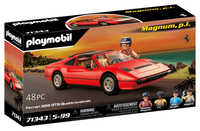 Playmobil - 71343 Magnum, p.i. Ferrari 308 GTS Quattrovalve, Konstruktionsspielzeug