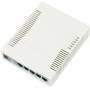 Mikrotik - RouterBOARD RB260GS - Switch - verwaltet - 1 x 10/100/1000 (PoE) + 4 x 10/100/1000 + 1 x SFP - Desktop - PoE