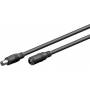Wentronic - goobay - Spannungsversorgungs-Verlngerungskabel - Gleichstromstecker 5,5 x 2,1 mm (M) bis Gleichstromstecker 5,5 x 2,1 mm 