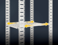 Intellinet 19 Fachboden Variable Schienen 750mm Tief Grau 4