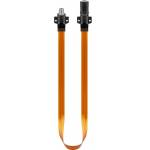 Wentronic - Goobay Wasserdichte SAT Fensterdurchfhrung, extrem flach (0,3mm), Braun-Schwarz, 0.5 m - F-Buchse <=> F-Buchse (71410)