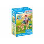 Geobra Brandsttter Stiftung - PLAYMOBIL 71498 Kind mit Pony und Fohlen