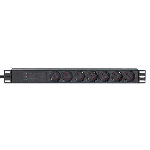 10 1U Rackmount 4-Output Power Distribution Unit (PDU) (714020) –  Intellinet Europe