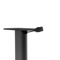 Kanto Sp26pl 26 Bookself Speakers Stands (black) [hardware/ e 8