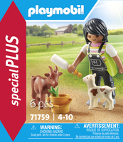 Geobra Brandst�tter Stiftung - PLAYMOBIL 71759 Frau mit Ziegen