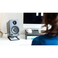 Kanto S4 Desktop Speaker Stands Midsize Black 5