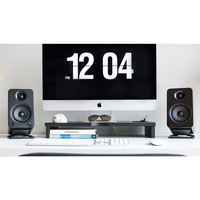 Kanto S4 Desktop Speaker Stands Midsize Black 6