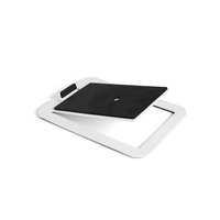 Kanto S4w Desktop Speaker Stands Midsize White 1