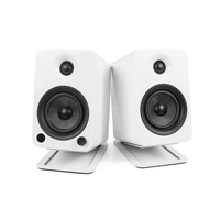 Kanto S4w Desktop Speaker Stands Midsize White 4