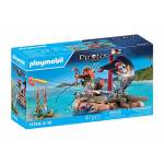 Playmobil - PLAYMOBIL Pirates Schatzbergung auf Piratenfloss 71794 (71794)