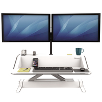 Fellowes Lotus Sitz-steh Weiß 1