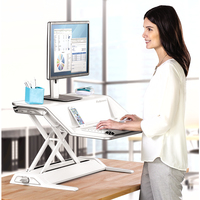 Fellowes Lotus Sitz-steh Weiß 4