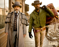 Leonardo Dicaprio, Christoph Waltz, Walton Goggins, Jamie Fo 4