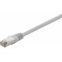 Wentronic - goobay - Patch-Kabel - RJ-45 (M) bis RJ-45 (M) - 2 m - Foiled Unshielded Twisted Pair (F/UTP) - CAT 5e - geformt, rund, verseilt