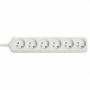 Lindy - Lindy 73125 Indoor 6AC outlet(s) White power extension