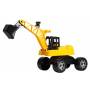 Simm Spielwaren Gmbh - GIGA TRUCKS Bagger, schwarz/gelb, lose