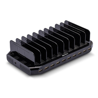 Lindy - Netzteil - 2, 4 A - 10 Ausgabeanschlussstellen (usb ( 1
