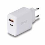 Lindy - LINDY USB Ladegert Typ A & C Charger 30W, wei