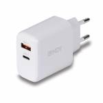 Lindy - LINDY USB Ladegert Typ A+C GaN Charger 65W, wei