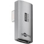 Wentronic - Goobay 74443 cambiador de gnero para cable USB-C Plata