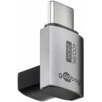 Wentronic - Goobay 74444 cambiador de gnero para cable USB-C Plata