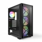 Montech - AIR 1000 Premium, Midi-Tower, Tempered Glass, - schwarz (AIR 1000 PREMIUM BK)
