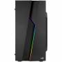 Aerocool - AeroCool Geh Mini Bolt Black RGB MicroATX/Mini-ITX o.N