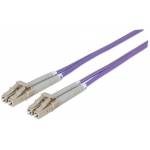Intellinet - Intellinet 2m, 2xLC 2m LC SC Violeta cable de fibra optica