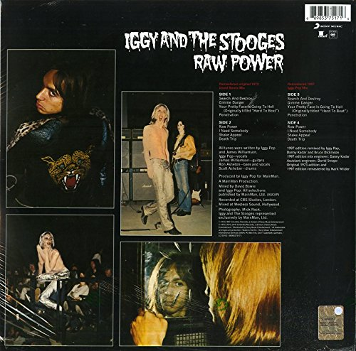 Iggy & The Stooges -Raw Power -Sony Music LP Grooves.land/Playthek