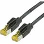 Draka - Comteq Cat.6a 10m 10m Cat6a S/FTP (S-STP) Schwarz (21.05.9606)