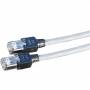 Dtwyler - - Patch-Kabel - RJ-45 (M) bis RJ-45 (M) - 50cm - SFTP - CAT 6 - halogenfrei, ohne Haken, verseilt - lila (21.05.0006)