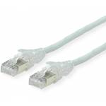 Dtwyler - - Patch-Kabel - RJ-45 (M) bis RJ-45 (M) - 2 m - SFTP, PiMF - CAT 6 - halogenfrei - Grau (21.05.0520)