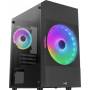 Aerocool - AeroCool Geh Mini Atomic Lite v1 Black MicroATX/MiniITX