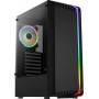 Aerocool - Bionic - PC - Acrylnitril-Butadien-Styrol (ABS) - SPCC - Schwarz - ATX - micro ATX - Mini-ITX - Gaming - Rot/Grn/Blau (ACC