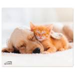 Speedlink Silk -Mehrfarbig -Abbildung -Anti-rutsch-basis - Mauspad SILK, Hund & Katze retail