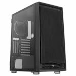 Aerocool - AeroCool Geh Midi Graphite black v1 MicroATX/ATX/MiniITX o.N