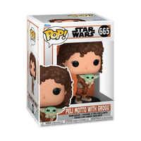 The Mandalorian - Pop N° 665 - Peli Motto With Gr 1