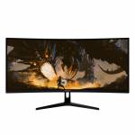 Arozzi - Arozzi Nova 34&Prime; Curved computer monitor 86.4 cm (34) 3440 x 1440 pixels 4K Ultra HD LED Black 