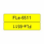 Brother Band Fle-6511 Sch / gelb - - Gelb - 72 Etikett(en) Etiketten - fr P-Touch PT-P950NW (FLE6511)