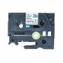 Brother International - TZeR231 - Ribbon tape - Schwarz auf Wei - Rolle (1,2 cm x 4 m) 1 Rolle(n) - fr P-Touch PT-1290, 3600, D400, D600, H