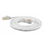 Wantec Extra Dnnescat.7 Rohkabel Sstp Patchkabel -2 0 - Patchkabel SSTP CAT7 Ste. CAT6a d=4mm 0,20m wei