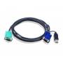 Aten - Aten 2L5205U 5m Noir cble kvm