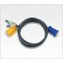 Aten - 2L-5203A - Video- / Audiokabel - HD-15, Mini-Phone 3,5 mm (M) - 15-polig SPHD (W) - 3 m (2L-5203A)