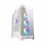 Cougar - COUGAR Gaming Duoface Pro RGB - Midi Tower - PC - Wei - ATX - EATX - micro ATX - Mini-ITX - SSI CEB - Metall - Gehr