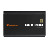 Cougar Netzteil Gex Pro 650w Atx3.1 / 80 Plus Gold / Modular 2