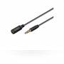 Microconnect - - Audioverlngerungskabel - Stereo Mini-Klinkenstecker weiblich zu Stereo Mini-Klinkenstecker mnnlich - 50 cm - f&uum