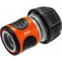 Gardena - 18213-50 Anschlussteil fr Wasserschlauch Schlauchanschluss Kunststoff Schwarz - Grau - Orange 1 Stck(e) (18213-50)