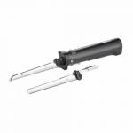 Unold - ELEKTROMESSER Cordless 78815, Kunststoff, Edelstahl, Schwarz, Edelstahl, 2 m, Sc