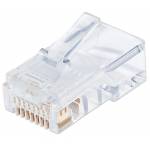 Intellinet - INTELLINET Modularstecker RJ45 Cat5e UTP 3-Punkt 100 Stk.